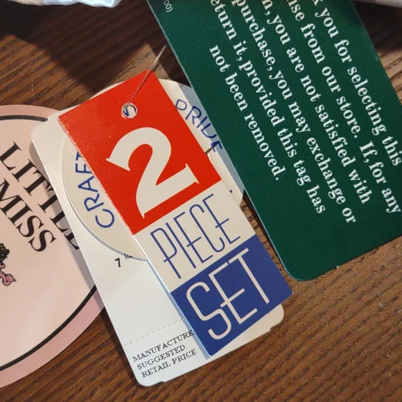 2 Piece LITTLE MISSES SIZE 7 SPECIAL EVENT DRESS NWT... - Picture 9 of 12